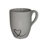 Caneca 350 ml ceramica gato lapis ref canc115 etilux