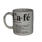 Caneca 330 ml ceramica dicionario ref canc165 etilux