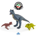 Kit c/ 03 dinossauros carnotauro ref 894 Adijomar