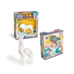 Brinquedo safari pintura girafa 22cm ref 917 Adijomar
