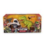 Brinquedo dinossauro rex attack defender missel 919 Adijomar