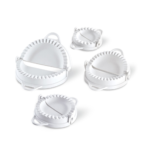 Kit c/ 04 formas plastico p/ pastel ref 20 Ligbrink