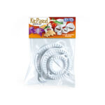 Kit c/ 04 formas plastico p/ pastel ref 20 Ligbrink