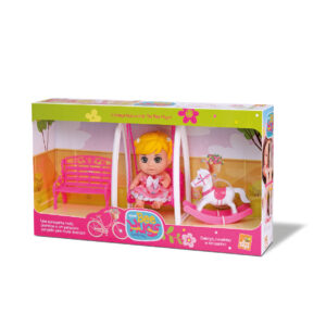 Boneca mini bee hugs parquinho ref 980 rotobrinq