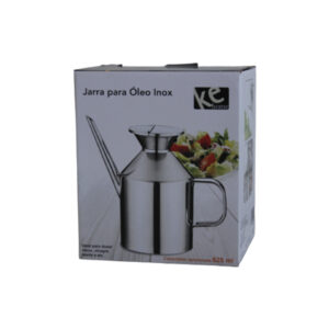 Jarra 625ml inox p/ azeite e vinagre ref 6566 Kehome