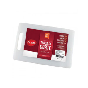 Tabua de corte pvc branca 25x35x09cm ref ck201 Clink