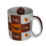 Caneca 300 ml cafe porcelana ref 300cfa multivariedades