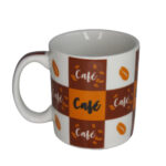 Caneca 300 ml cafe porcelana ref 300cfa multivariedades