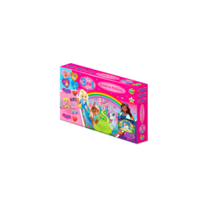 Jogo 3 em 1 c/ 100 pcs sonho de princesa ref 1025 ggbplast