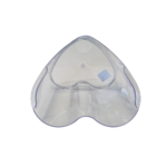 Balde de gelo acrilico love cristal ref 1051cr plastifesta