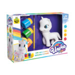 Brinquedo unicornio unika pinturas tinta e pincel 901 Samba Toys