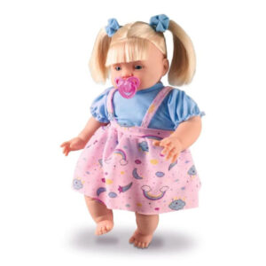 Boneca beneditas cabelo loiro liso ref 1140-x Nova Toys