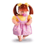 Boneca beneditas cabelo ruivo liso ref 1142-x Nova Toys