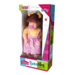 Boneca beneditas cabelo ruivo liso ref 1142-x Nova Toys