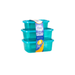 Jogo c/ 03 potes pmg ret color ref 3025 rae plasticos