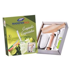 Conjunto p/ caipira 05 pcs ref 1 183 Madefer Canyosul