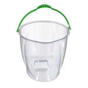 Balde 15 lts graduado transparente ref 284 Uninjet