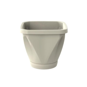 Vaso nº 22 quadrado c/ prato palha ref 1194 Uninjet