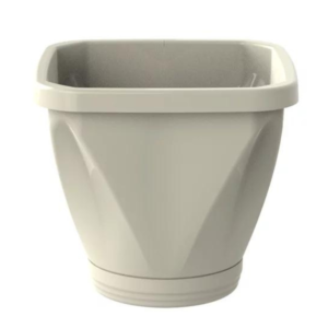 Vaso nº 28 quadrado c/ prato palha ref 1237 Uninjet