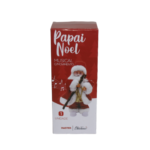 Papai noel musical 30 cm c/ cajado ref ys6119 Rio Master
