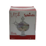 Bombonier potiche cristal transparente  utah ref 8112 Wellmix