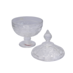 Bombonier potiche c/ pe cristal vermonte ref 8118 Wellmix