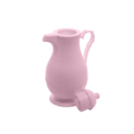 Garrafa termica 01 lt vintage rosa ref 7997 lyor coliseu