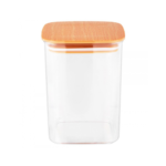 Pote 1,2 lts hermetico quadrado plastico ref ck4875 Clink