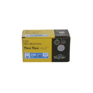 Pisca pisca led 100 lamp color fio verde 09mts 127V 7100C Winth