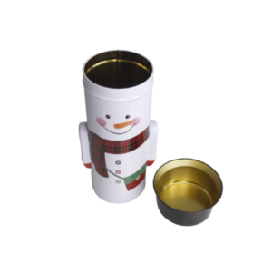 Lata 24,5×8,5cm personagem c/chapeu decorativo natal 60003 Fartex