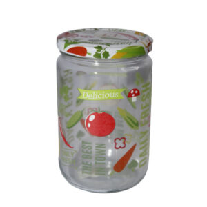 Pote vidro 660 ml c/ tampa ref elud9145 elite