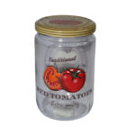 Pote vidro 660 ml c/ tampa decorada ref elud9147 elite