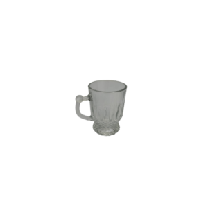 Jogo c/ 03 canecas vidro 220 ml transparente ref elv1068 elite