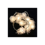 Produto Fio 1,5 mts c/ luzes de led pinha a pilha ref ntn10007 fartex