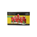 Enfeite casa decorativa natal 32,5x11x18cm ref ntd91034 fartex