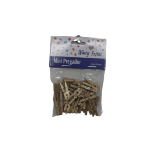 Pacote c/ 30 mini pregador de madeira ref fta12002 Fartex