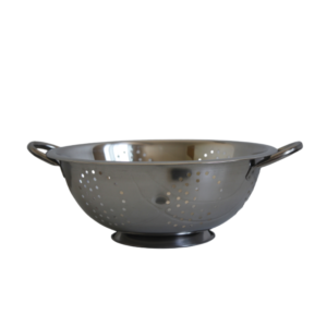 Escorredor massa inox 28cm redondo c/ pe ref 320228 Kehome