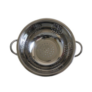 Escorredor massa inox 28cm redondo c/ pe ref 320228 Kehome