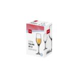 Produto Jogo c/ 02 tacas champagne tulipe flute ref 0054 eurovidros