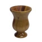 Produto Cuia de madeira colorida/lisa c/ pé Neves Ariel