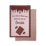 Kit c/ 02 pcs panos de copa 40x60 ref cp0004 Mundiart