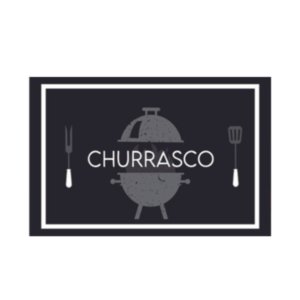 Tapete 80x50 retangular antiaderrapante ref cm0135 Mundiart