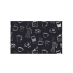 Tapete 80x50 retangular antiaderrapante ref cm0135 Mundiart