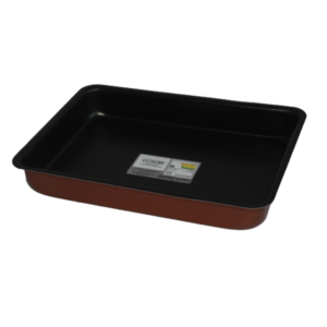 Assadeira n 03 antiaderente vermelho ref 333 Lazarin