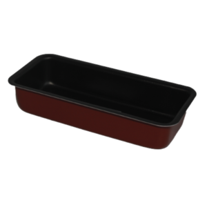 Forma de pao n 03 antiaderente vermelho ref 324 Lazarin