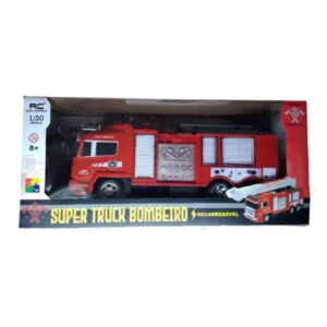 Caminhao truck 28cm bombeiro controle remoto 618-5c CKS Import