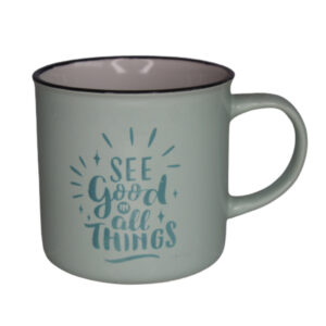 Caneca 310 ml ceramica see good ref 064vd etilux