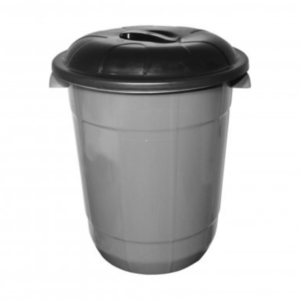Cesto 64 lts c/ tampa ref 6677 Inplast