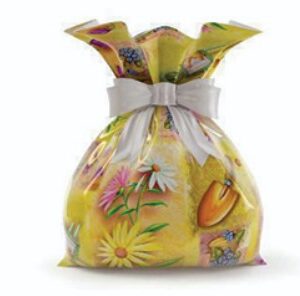 Saco presente 45x60 c/ 50 un flores ref 0741 Magnatech