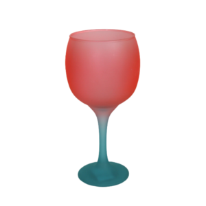 Taça 615 ml vidro gin summer color ref 8090600 Allmix